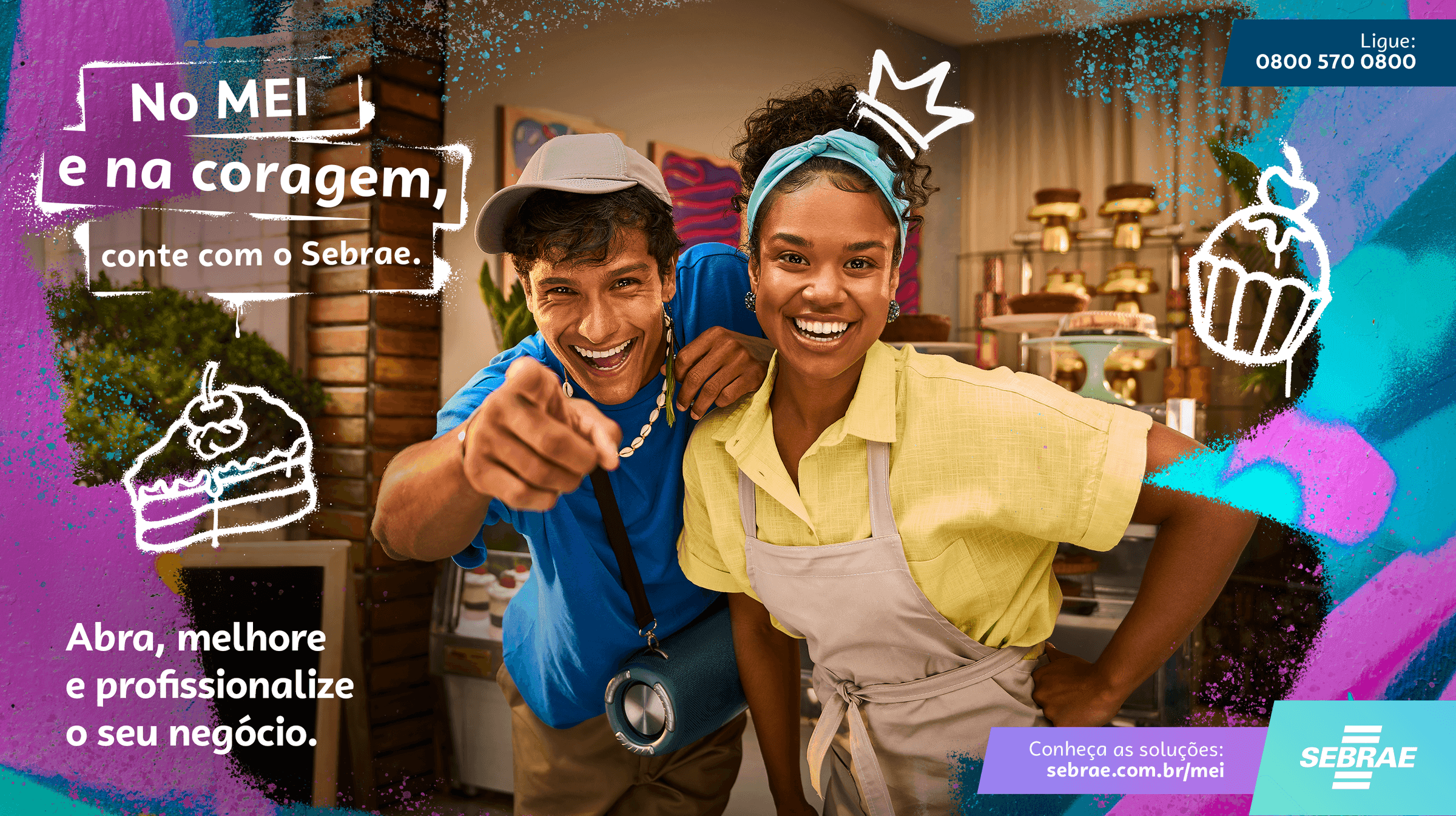 No MEI e na coragem — KV Confeitaria